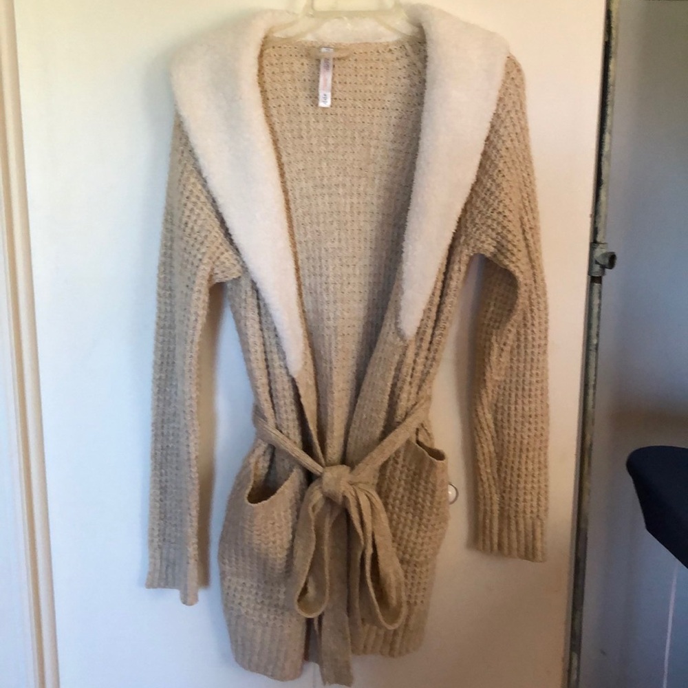 Sweater coat 35” long
